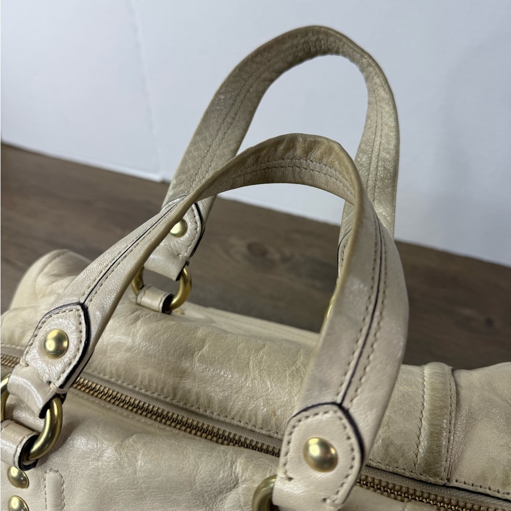 Coach Madison Audrey Cream Leather Handbag, 14316 - Picture 4 of 10